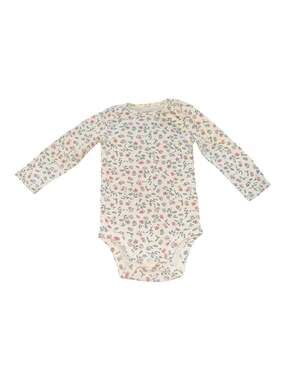 Carter's Child of Mine Baby Girl Floral Print Long Sleeve Bodysuit (12M)
